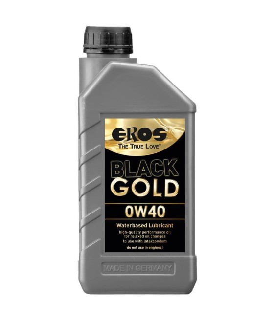 TengoQueProbarlo Lubricante Extra Lubricacion Black Gold 0W40 1000 ml EROS  Base de Agua