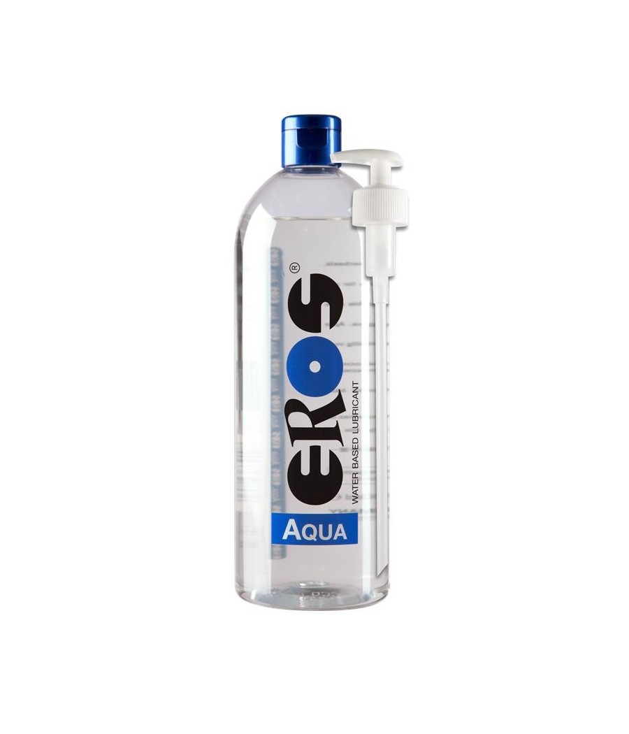 TengoQueProbarlo Lubricante Base Agua Aqua Botella dispensador 1000 ml EROS  Base de Agua
