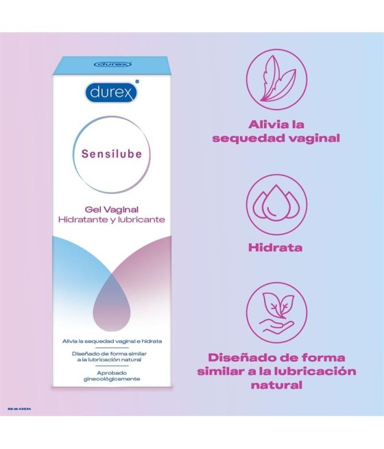 TengoQueProbarlo Lubricante Vaginal Sensilube 40 ml DUREX  Base de Agua
