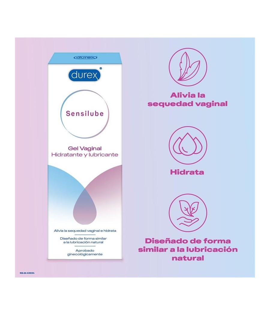 TengoQueProbarlo Lubricante Vaginal Sensilube 40 ml DUREX  Base de Agua