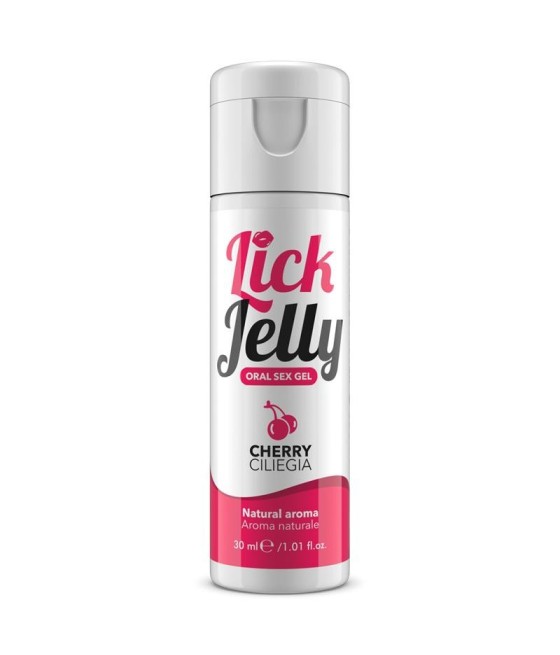 TengoQueProbarlo Lick Jelly Lubricante Comestible Base de Agua Cereza 30 ml INTIMATELINE  Comestibles