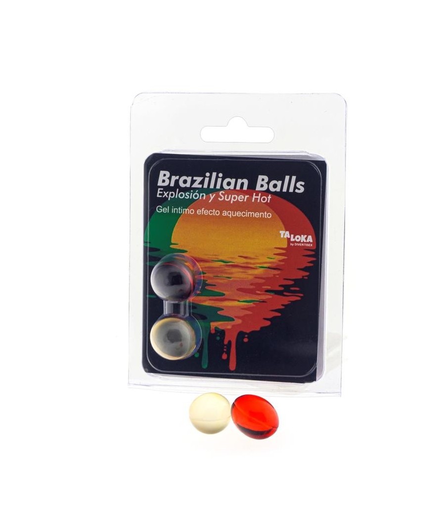 TengoQueProbarlo Set 2 Brazilian Balls Excitante Efecto Supercalentamieto BRAZILIAN BALLS  Efecto Calor