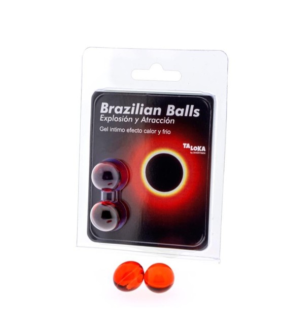 TengoQueProbarlo Set de 2 Brazilian Balls Efecto Calor y Fr?o BRAZILIAN BALLS  Efecto Frío