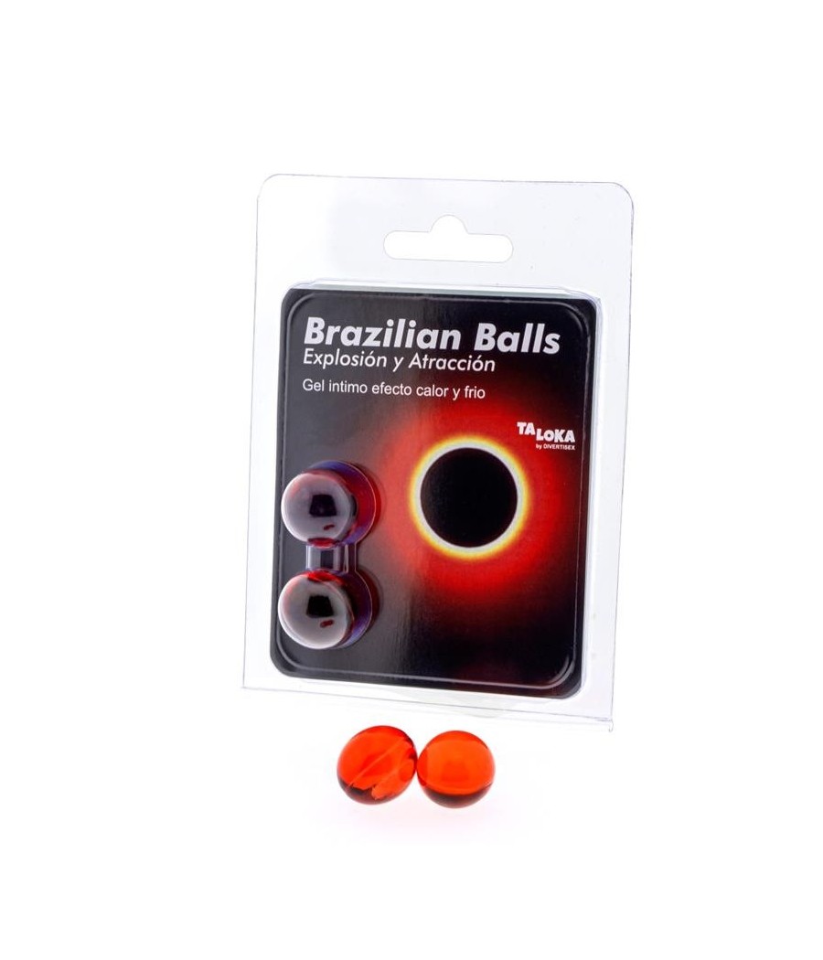 TengoQueProbarlo Set de 2 Brazilian Balls Efecto Calor y Fr?o BRAZILIAN BALLS  Efecto Frío
