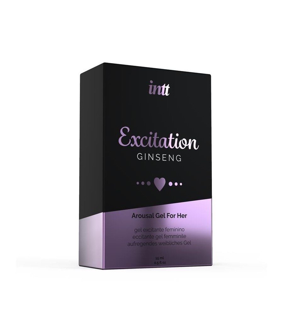 TengoQueProbarlo Gel Efecto Calor Exciting Ginseng 15 ml INTT  Potenciador Sexual Unisex