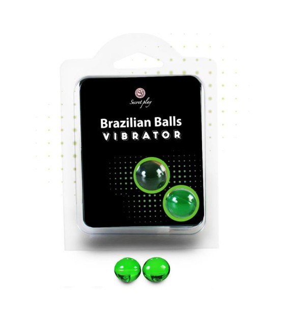 TengoQueProbarlo Set 2 Brazilian Balls Vibraci?n SECRET PLAY  Aceite de Masajes