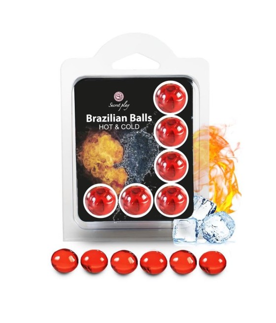 TengoQueProbarlo Brazilian Balls Set 6  Efecto Calor & Fr?o SECRET PLAY  Aceite de Masajes