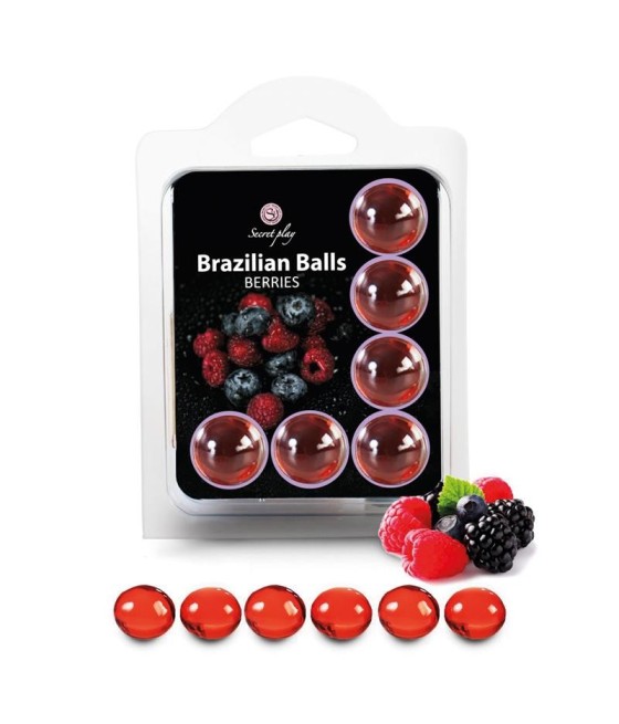 Brazilian Balls Set 6  Frutas del Bosque