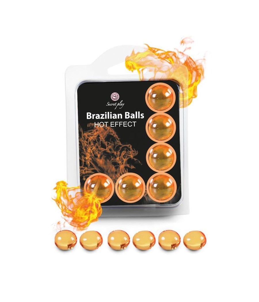 TengoQueProbarlo Brazilian Balls  Set 6  Efecto Calor SECRET PLAY  Aceite de Masajes