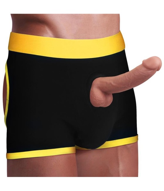 TengoQueProbarlo Calconcillo/Boxer Shorts Horny Strapon Talla M/L Unisex LOVETOY  Ropa Interior para Hombre