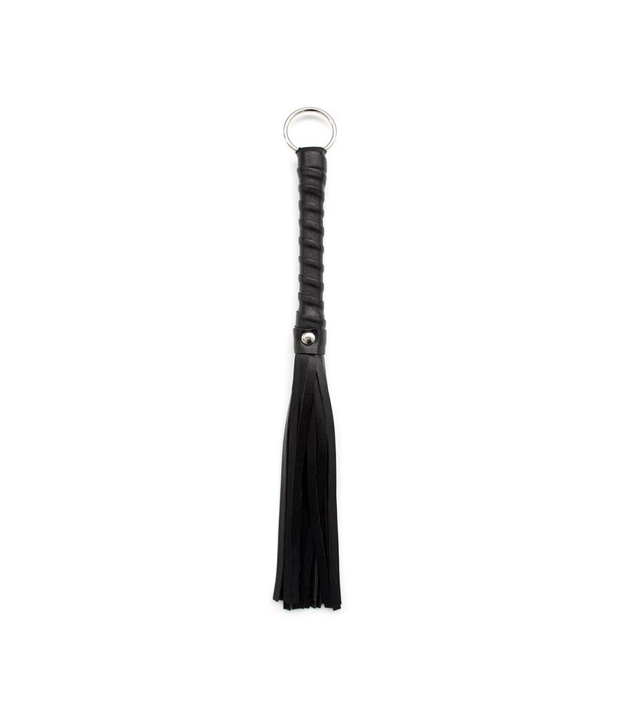 TengoQueProbarlo Mini Flogger 28 cm Negro LATETOBED BDSM LINE  Fustas, Floggers, Palas y Látigos