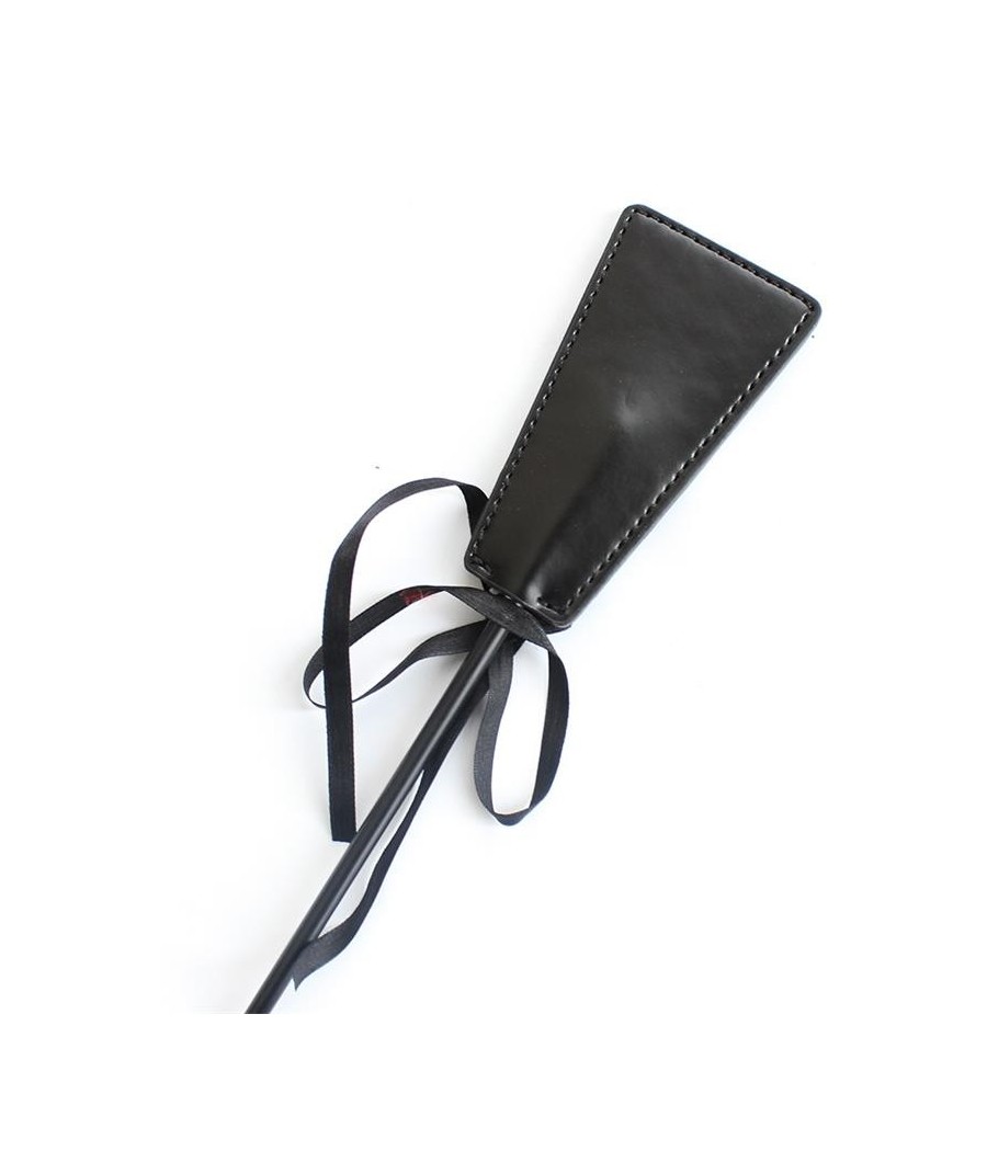 TengoQueProbarlo Plumero y Fusta 2 en 1 49 cm Negro LATETOBED BDSM LINE  Fustas, Floggers, Palas y Látigos