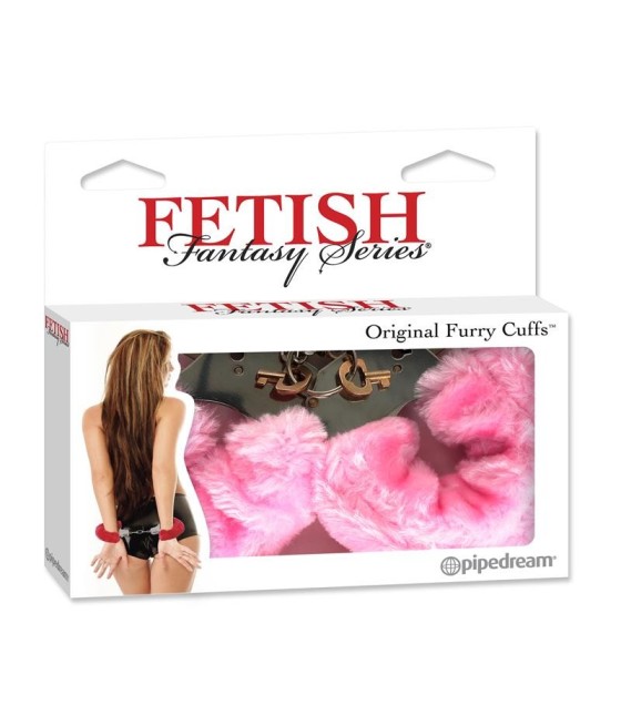 TengoQueProbarlo Fetish Fantasy Series Esposas de Peluches Originales Color Rosa FETISH FANTASY SERIES  Esposas