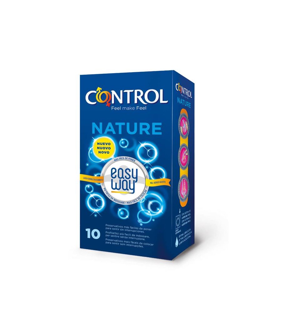 TengoQueProbarlo Preservativos Nature Easy Way 10 unidades CONTROL  Anticonceptivos y Preservativos Naturales