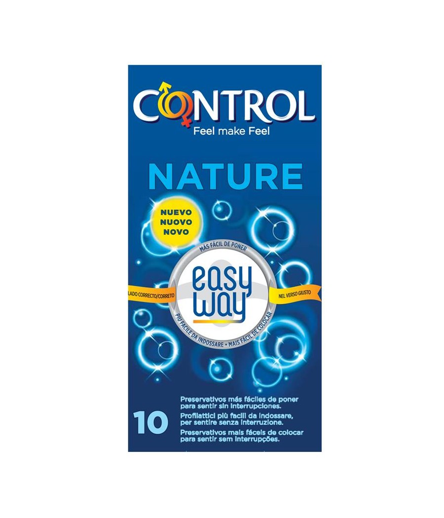 TengoQueProbarlo Preservativos Nature Easy Way 10 unidades CONTROL  Anticonceptivos y Preservativos Naturales