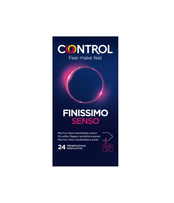 TengoQueProbarlo Preservativos Senso 24 unidades CONTROL  Anticonceptivos y Preservativos Especiales