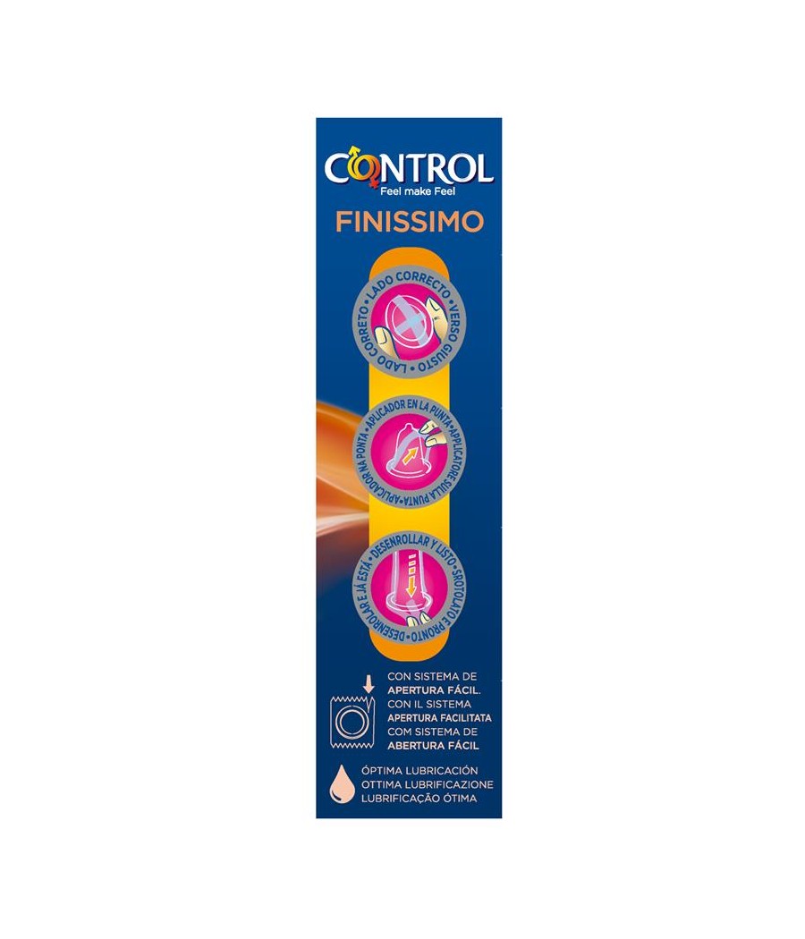 TengoQueProbarlo Preservativos Finissimo EasyWay 10 unidades CONTROL  Anticonceptivos y Preservativos Especiales