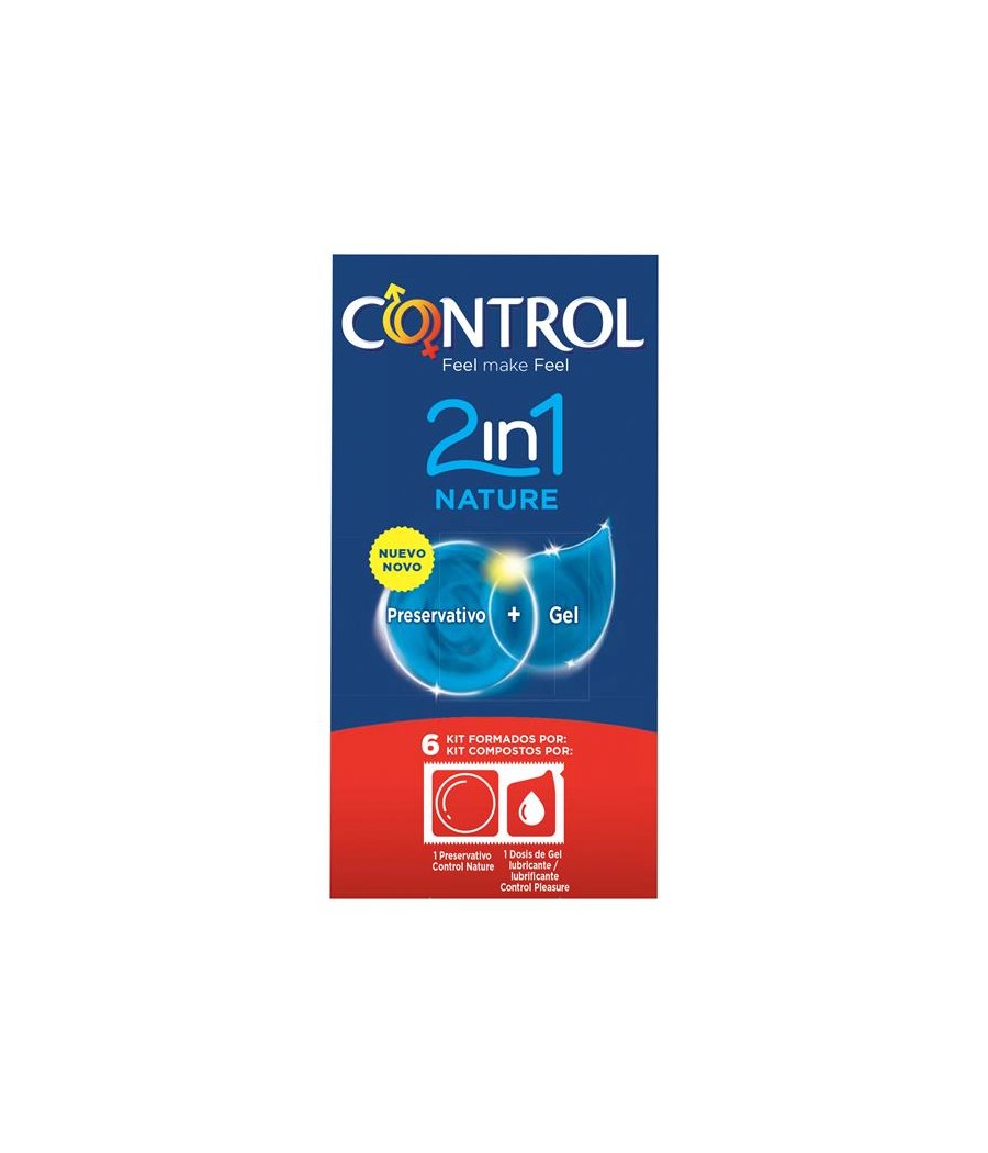 TengoQueProbarlo Preservativos Nature 2 en 1 - 6 unidades CONTROL  Anticonceptivos y Preservativos Naturales