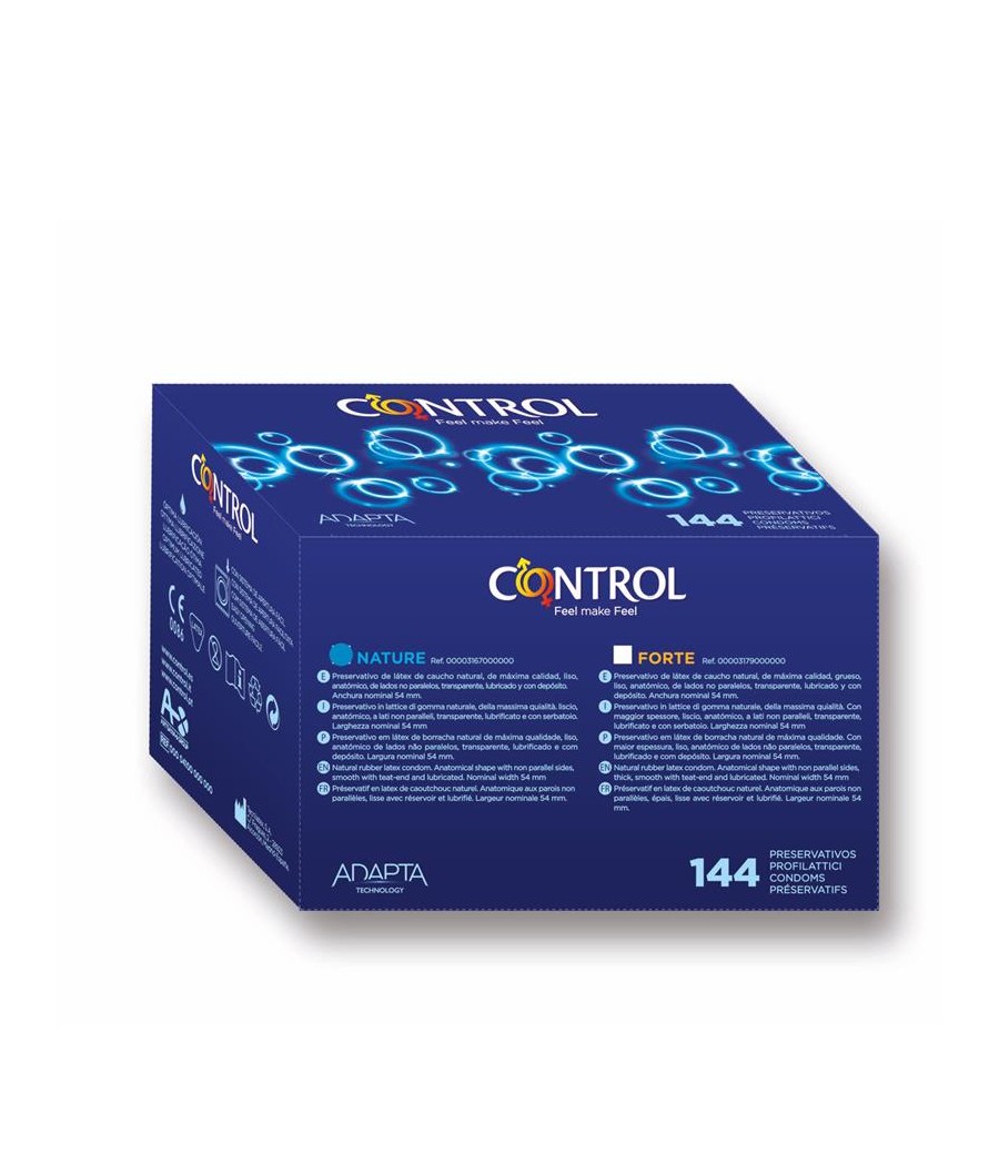 TengoQueProbarlo Preservativos Caja Profesional Nature 144 unidades CONTROL  Anticonceptivos y Preservativos Naturales