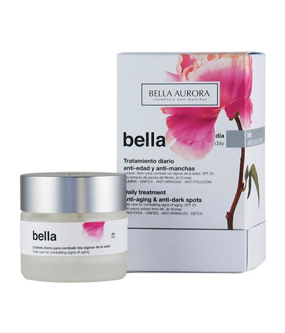Bella Aurora Bella Tratamiento de día, Crema Anti-manchas y Anti-edad SPF20 50ml