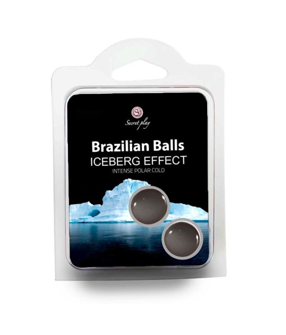 TengoQueProbarlo Set 2 Brazilian Balls Efecto Frio Iceberg SECRET PLAY  Efecto Frío