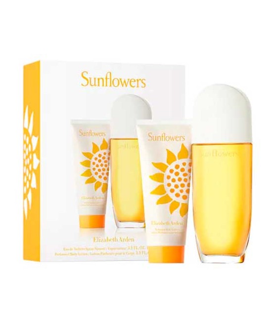 Estuche Elizabeth Arden Sunflowers Eau de Toilette 100 ml + Regalo