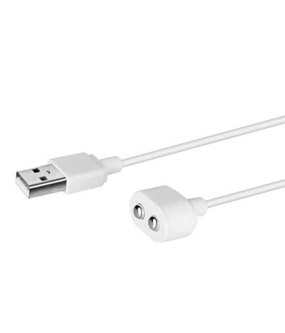 TengoQueProbarlo Cable Magn?tico USB Blanco SATISFYER  Pilas y Cargadores