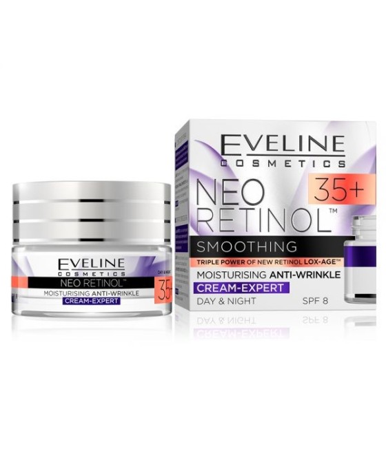 Eveline Neo Retinol Crema Reafirmante Día y Noche 45+ 50 ml