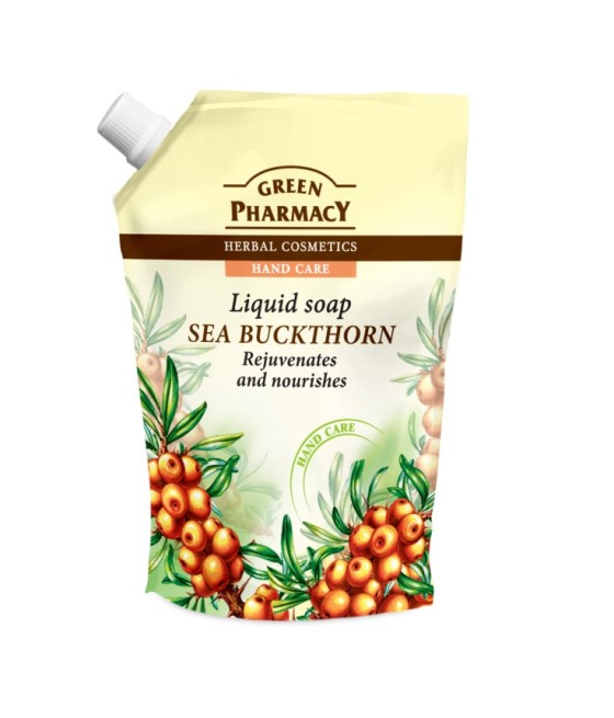 Green Pharma Liquid Soap Sea Buckthorn Rejuvenates and Nourishes