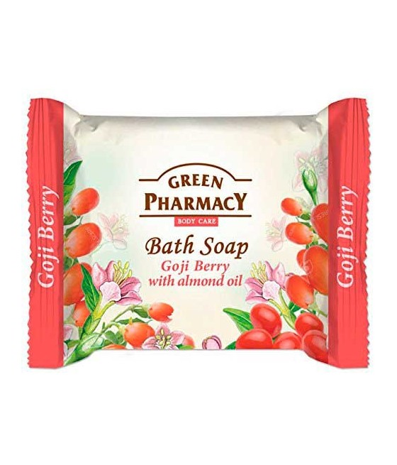 Green Pharmacy Bath Soap Goji Berry With Almond Oil.