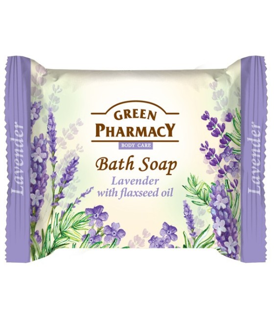 Green Pharmacy Bath Soap Lavender With Flaxeed Oil