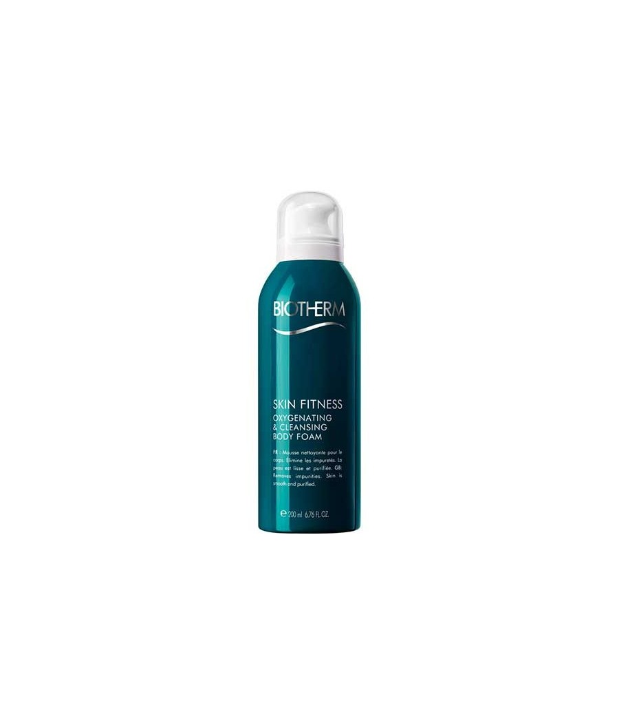 TengoQueProbarlo Biotherm Skin Fitness Mousse Limpiador y Purificante para Cuerpo 200 ml BIOTHERM  Gel de Baño y Ducha