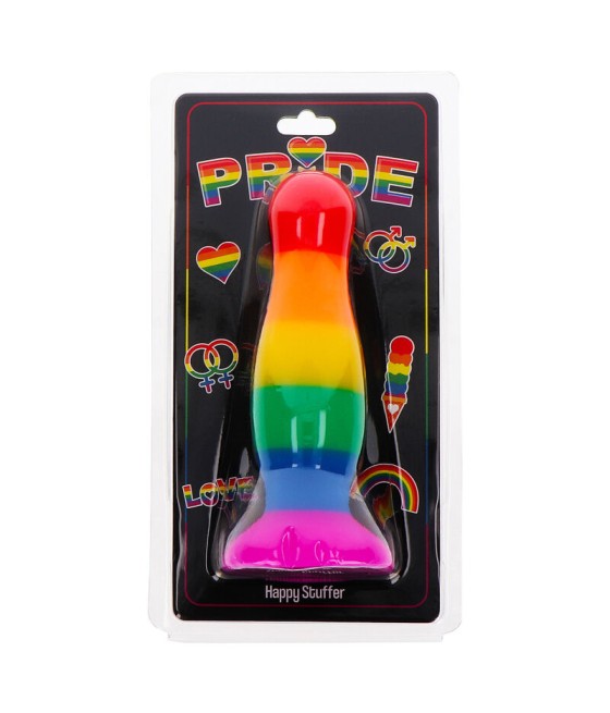 TengoQueProbarlo PRIDE - PLUG HAPPY STUFER BANDERA LGBT 12 CM PRIDE  Plugs Eróticos