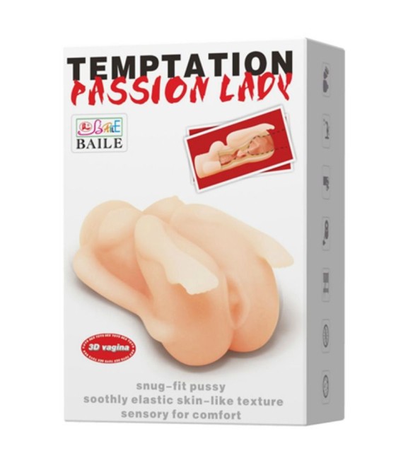 TengoQueProbarlo BAILE - TEMPTATION PASSION LADY MINIMASTURBADOR MASCULINO SNUG FIT PUSSY BAILE FOR HIM  Vaginas y Anos en Lata