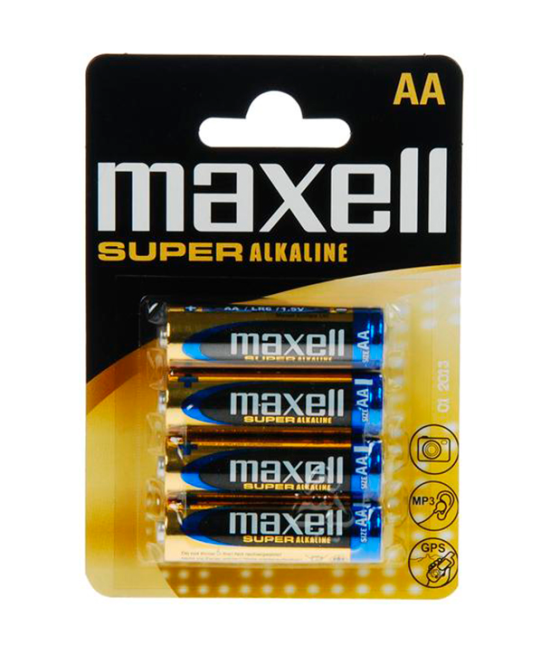 MAXELL PILA SUPER ALKALINE AA LR6 BLISTER*4