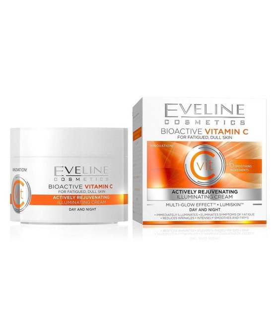 TengoQueProbarlo Eveline Bioactive Vitamin C Crema de Día y de Noche EVELINE  Hidratante