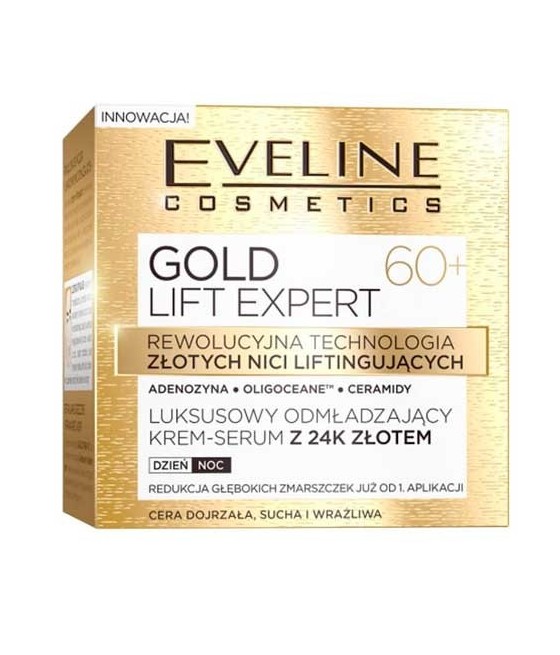 TengoQueProbarlo Eveline Gold Lift Expert Crema Serum 60+ EVELINE  Hidratante