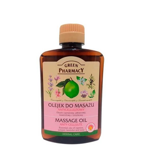 Green Pharmacy Body Care Massage Oil Anti-Cellulite.