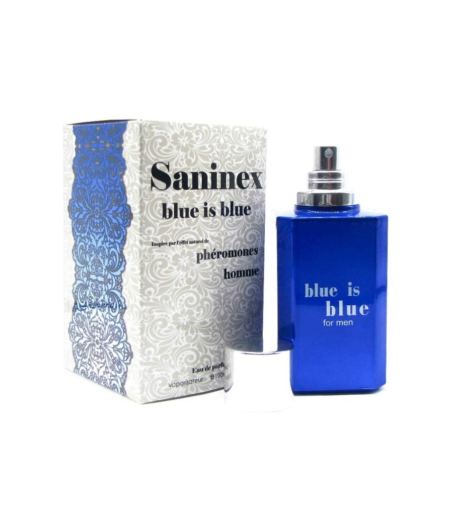 TengoQueProbarlo PERFUME CON FEROMONAS HOMBRE SANINEX BLUE IS BLUE SANINEX FRAGANCE  Perfumes de Feromonas