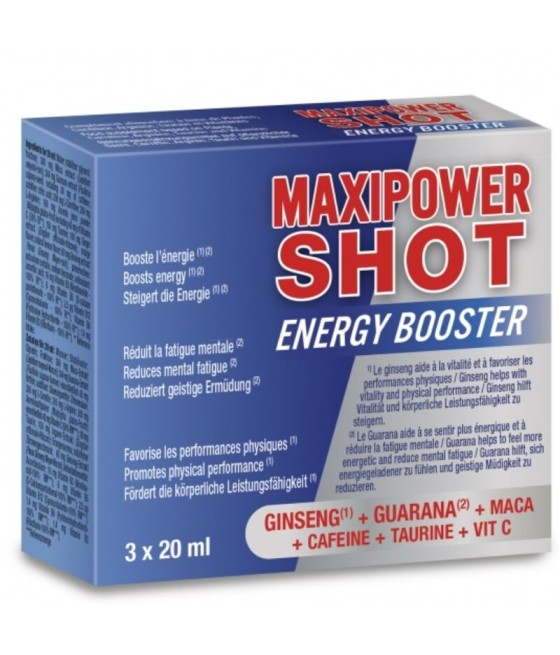 MAXIPOWER SHOT AUMENTO ENERGIA 3 X 20 ML