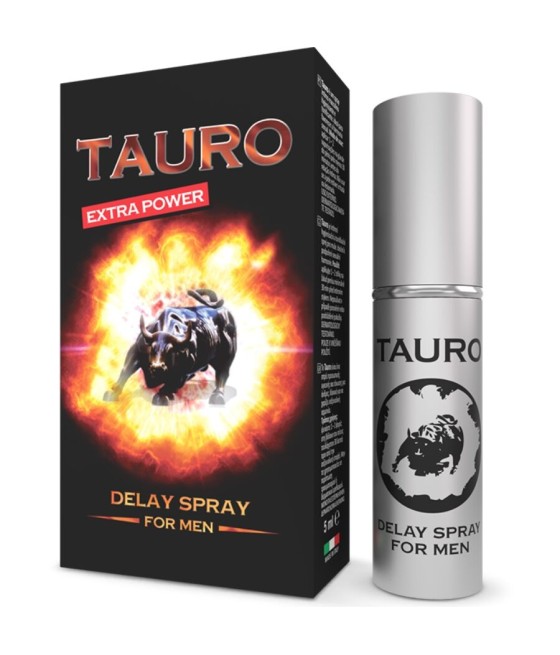 TengoQueProbarlo TAURO - EXTRA SPRAY RETARDANTE PARA HOMBRES 5 ML TAURO  Potenciador Sexual Masculino