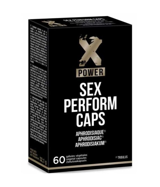 TengoQueProbarlo XPOWER - SEX PERFORM CAPS 60 CAPSULES XPOWER  Potenciador Sexual Masculino