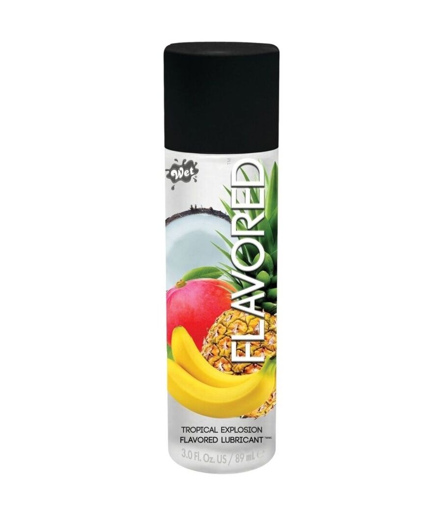 TengoQueProbarlo WET FLAVORED LUBRICANTE EXPLOSION TROPICAL 89 ML WET FLAVORED  Sabores