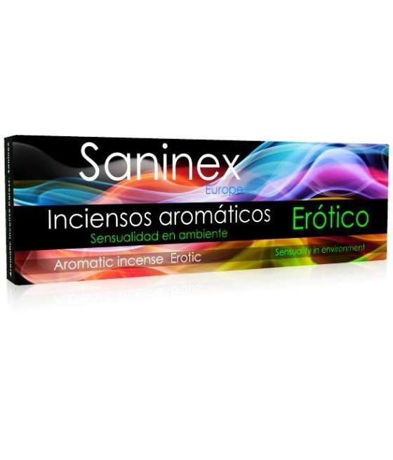 TengoQueProbarlo SANINEX FRAGANCE - INCIENSO ERÓTICO 20 STICKS SANINEX FRAGANCE  Ambientadores y Aromatizadores