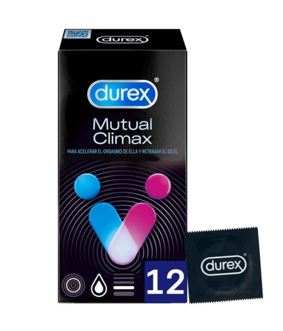 TengoQueProbarlo DUREX - CLIMAX MUTUO 12 UNIDADES DUREX CONDOMS  Anticonceptivos y Preservativos Especiales