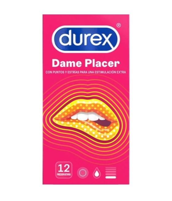 DUREX - DAME PLACER 12 UNIDADES