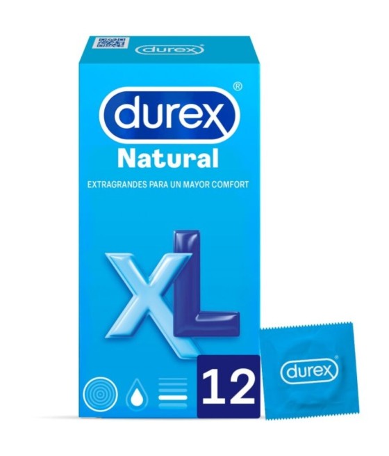 TengoQueProbarlo DUREX - NATURAL XL 12 UNIDADES DUREX CONDOMS  Anticonceptivos y Preservativos Naturales