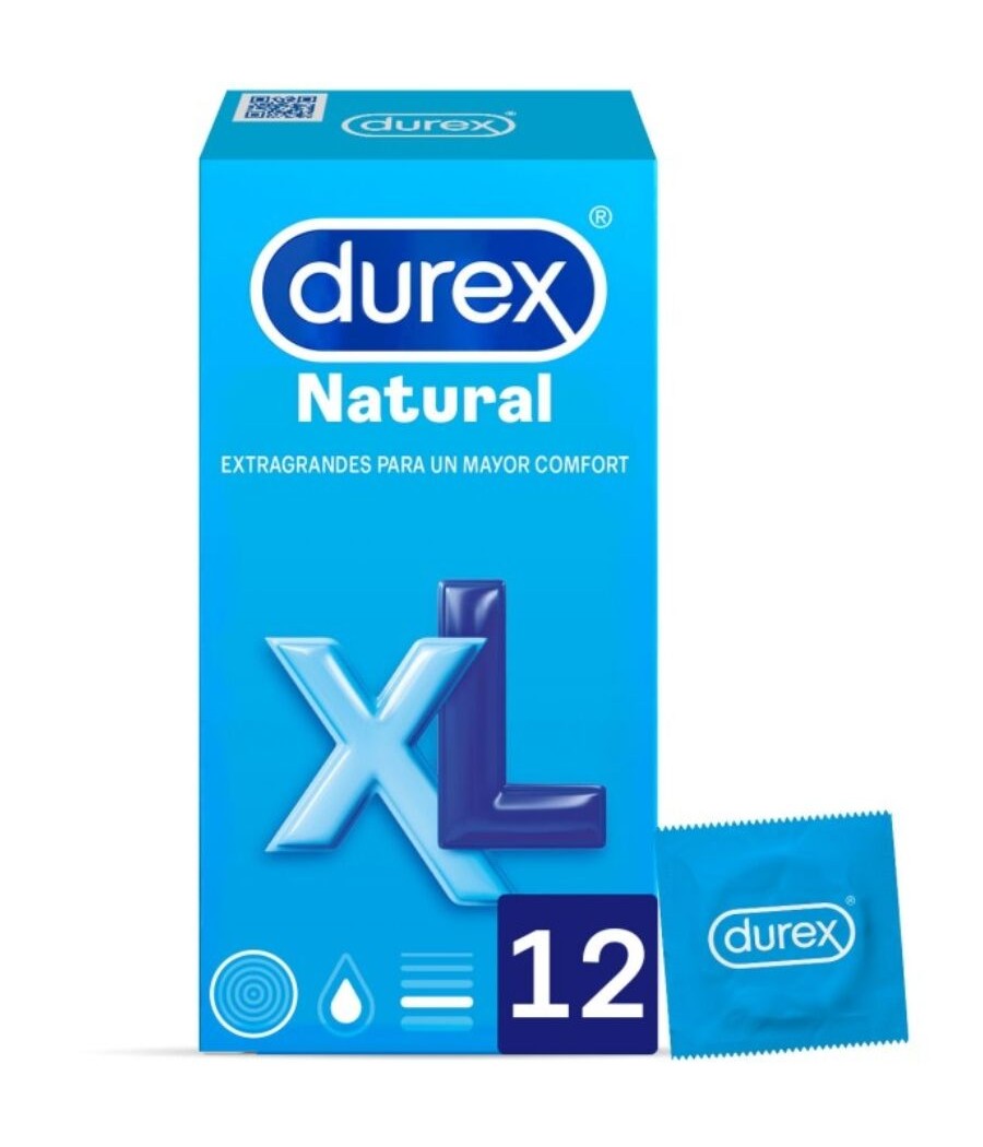 TengoQueProbarlo DUREX - NATURAL XL 12 UNIDADES DUREX CONDOMS  Anticonceptivos y Preservativos Naturales