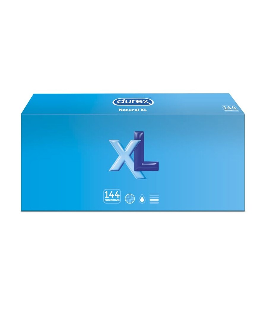 TengoQueProbarlo DUREX - EXTRA LARGE XL 144 UNIDADES DUREX CONDOMS  Anticonceptivos y Preservativos Talla XXL