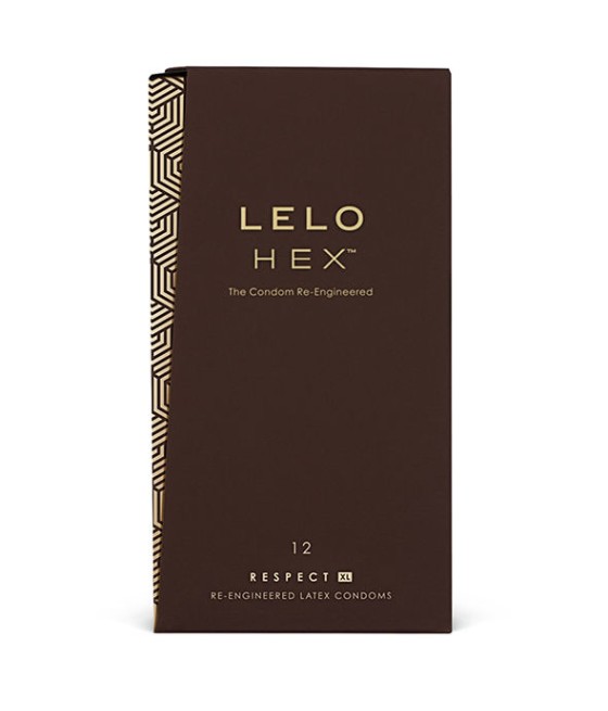TengoQueProbarlo LELO - HEX PRESERVATIVO RESPECT XL 12 PACK LELO  Anticonceptivos y Preservativos Talla XXL